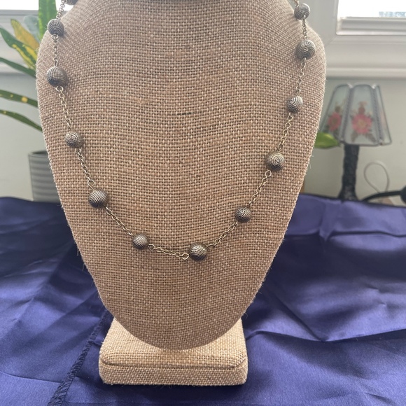 Chaps Ralph Lauren Silver Tone Necklace - Picture 3 of 4